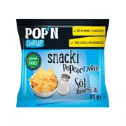 Pop'n CHRUP Snacki Popcornowe Sól Morska