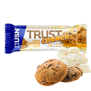USN Trust Crunch Protein Bar 60g White Chocolate Cookie Dough