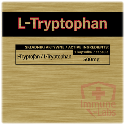 Immune-Labs L-Tryptophan 500mg 120 kapsułek